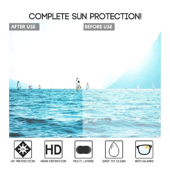 Aviator Sunglasses with Gold Frame - Picture 2 of 7